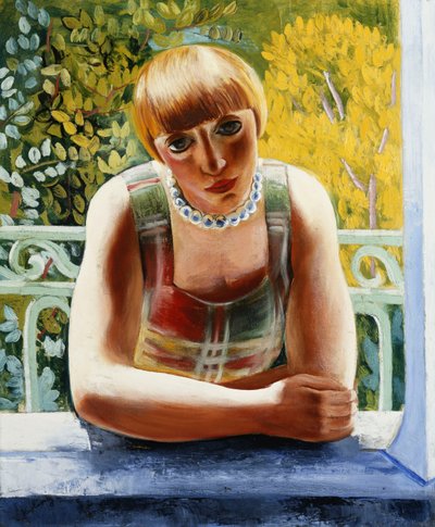 Madame Kisling in Saint-Tropez by Moise Kisling