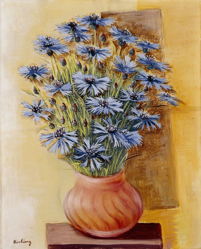 Vase of Flowers by Moise Kisling