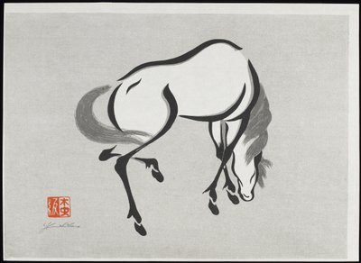 Horse (A) by Mokuch? Urushibara