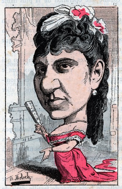 Portrait of Roselia Rousseil by Moloch