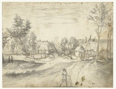 Countryside view near Antwerp by Monogrammist IVLER