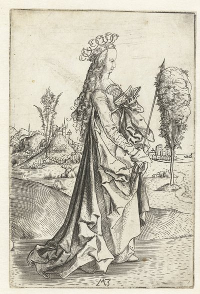 Saint Ursula by Monogrammist MZ