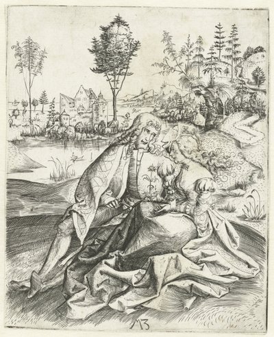 The Lovers by Monogrammist MZ