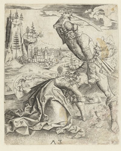 The Martyrdom of Saint Barbara by Monogrammist MZ