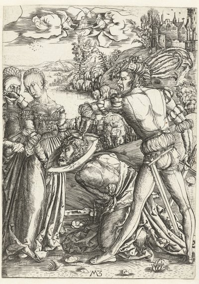 Beheading of John the Baptist by Monogrammist MZ