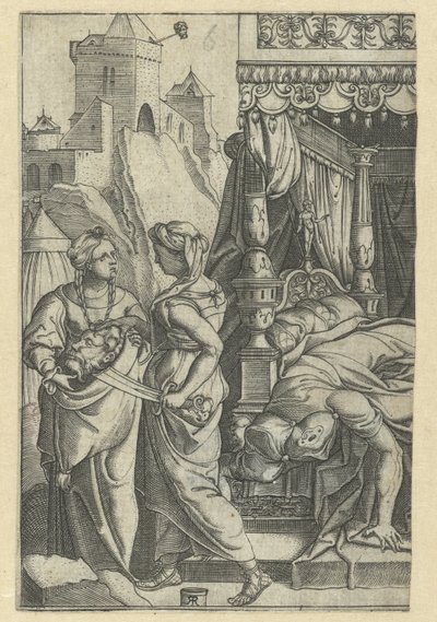 Judith with the Head of Holofernes by Monogrammist RR