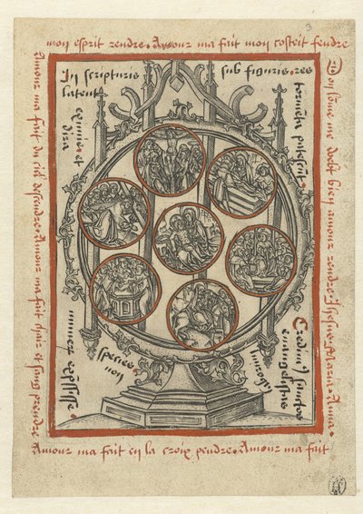 Seven Sorrows of Mary by Monogrammist S