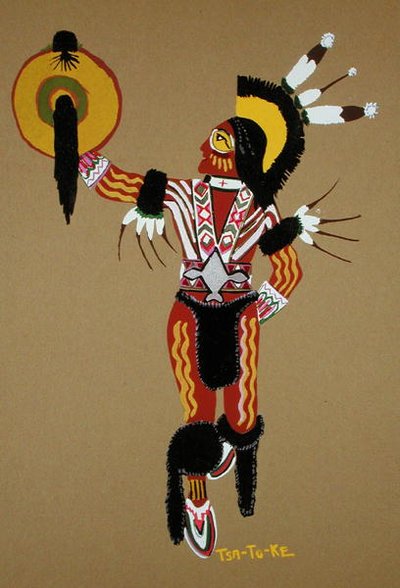 Kiowa Warrior by Monroe Tsatoke