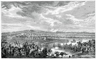 Review of the Swiss Guard by Moreau