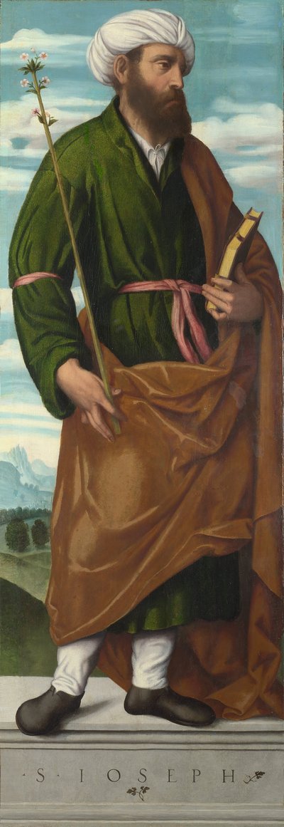 Saint Joseph, c1540 by Moretto da Brescia
