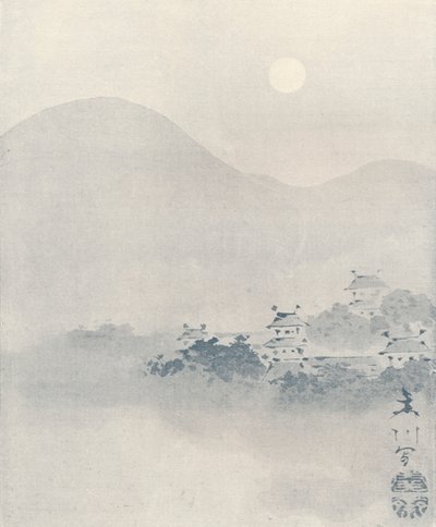 Evening Mist in the Valley, c1801 by Mori Sosen