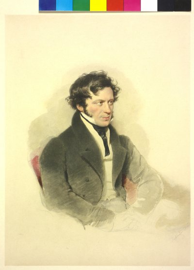 Franz Grillparzer by Moritz Michael Daffinger