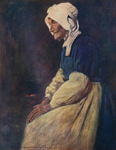 A Breton Woman, 1903 by Mortimer L Menpes