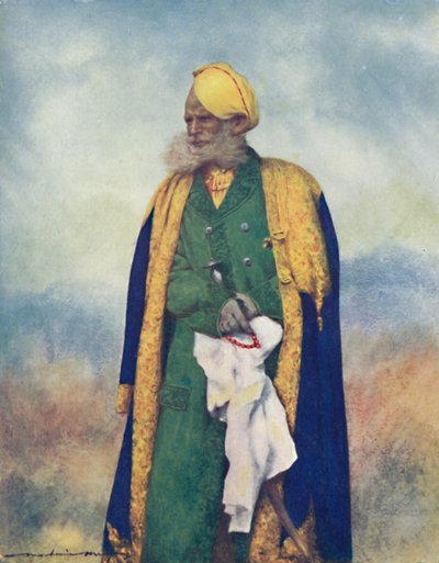 A Rajput of Rajgarh, 1903 by Mortimer L Menpes