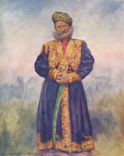 A Rajput of Rajgarh, 1903 by Mortimer L Menpes