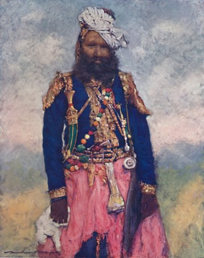 A Retainer from Rajgargh by Mortimer L Menpes