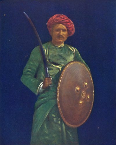 A Retainer of Rajgarh, 1903 by Mortimer L Menpes