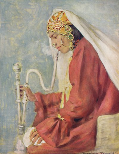 A Singing Girl by Mortimer L Menpes