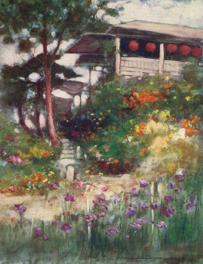 An Iris Garden, c1887, 1901 by Mortimer L Menpes