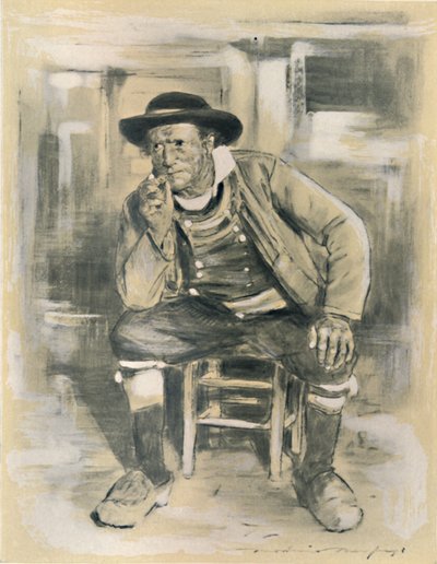 Breton Peasant, 1903 by Mortimer L Menpes