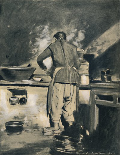 Chinese Cook by Mortimer L Menpes
