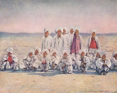 On Durbar Day by Mortimer L Menpes