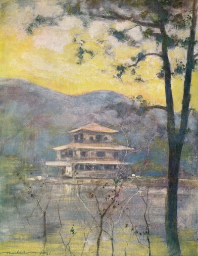 Outside Kioto by Mortimer L Menpes