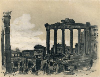 Remains of Ancient Rome, 1903 by Mortimer L Menpes