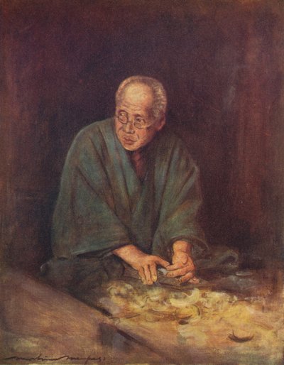 The Carpenter by Mortimer L Menpes