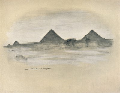 The Pyramids by Mortimer L Menpes