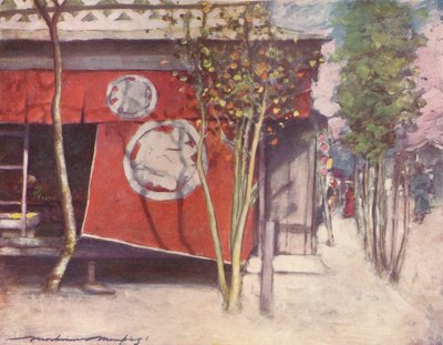 The Red Curtain by Mortimer L Menpes