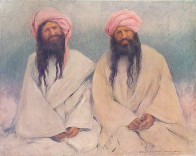 Two Baluch Chiefs, 1903 by Mortimer L Menpes