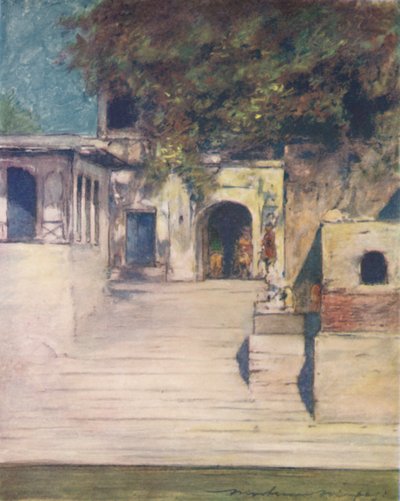 A Famous Well, Delhi by Mortimer Ludington Menpes