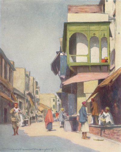 A Narrow Thoroughfare, 1905 by Mortimer Ludington Menpes