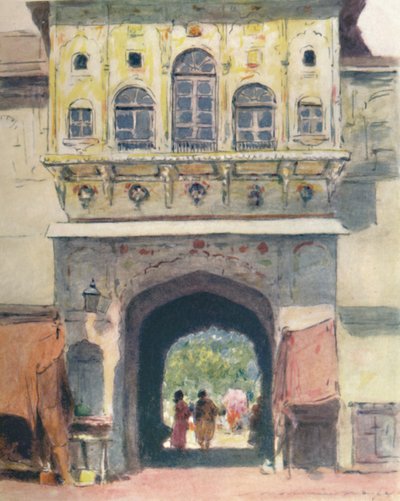 A Ruined Palace, 1905 by Mortimer Ludington Menpes