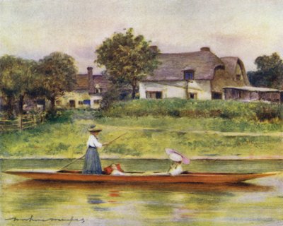 Dorchester Backwater by Mortimer Ludington Menpes