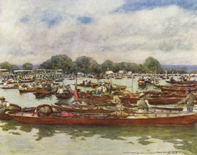 Henley Regatta by Mortimer Ludington Menpes