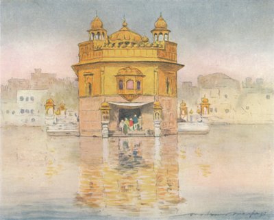 The Golden Temple, Amritsar by Mortimer Ludington Menpes