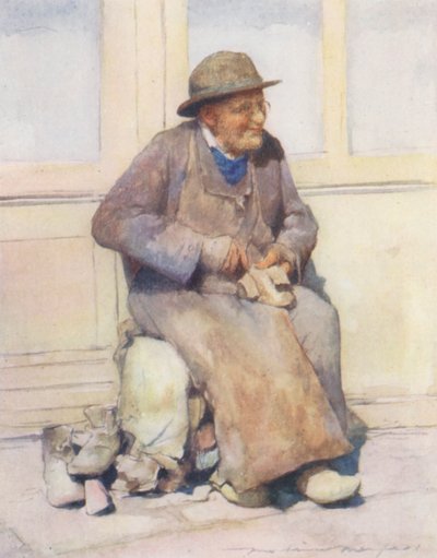 The Village Cobbler by Mortimer Ludington Menpes