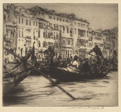 Festival Day, Venice by Mortimer Menpes