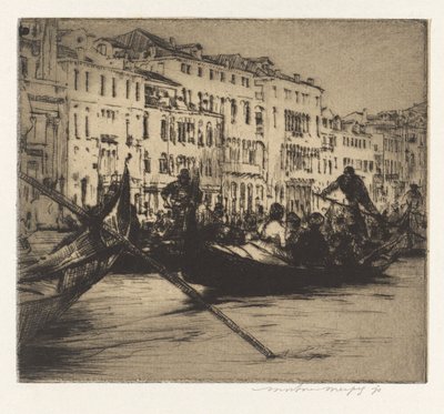 Festival Day, Venice by Mortimer Menpes