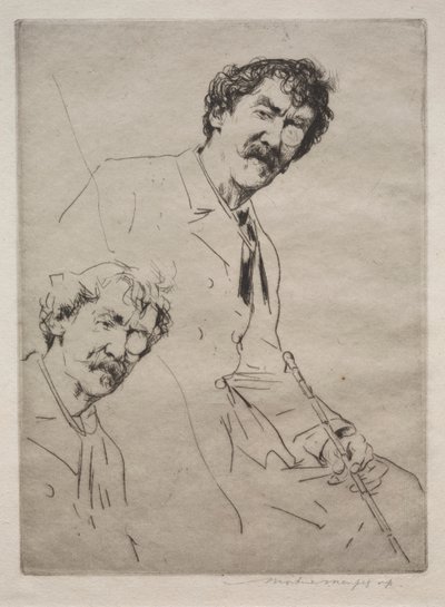 James MacNeill Whistler by Mortimer Menpes