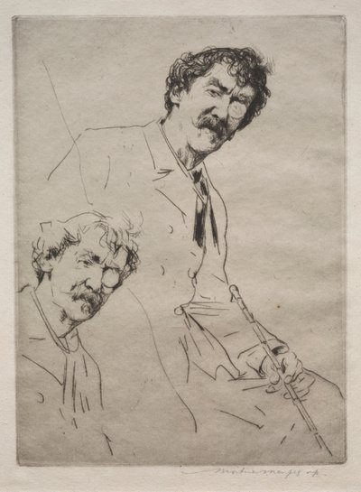James MacNeill Whistler by Mortimer Menpes
