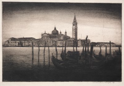 San Giorgio Maggiore by Mortimer Menpes
