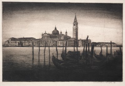 San Giorgio Maggiore by Mortimer Menpes