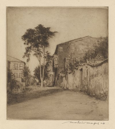 Sicilian Street by Mortimer Menpes