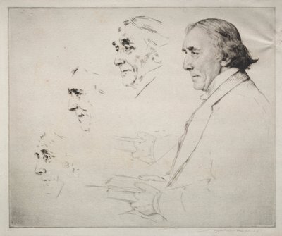Sir Henry Irving by Mortimer Menpes