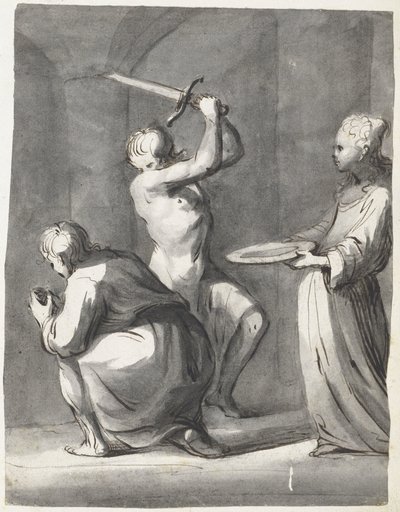 Beheading of John the Baptist by Moses Ter Borch