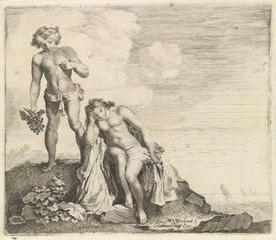 Bacchus Finds Ariadne on Naxos by Moyses van Wtenbrouck