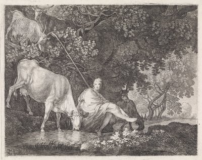 Shepherdess by Moyses van Wtenbrouck